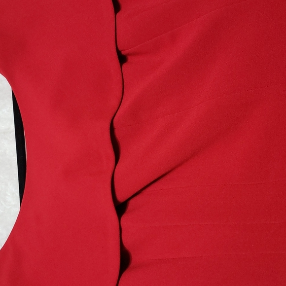 J. Peterman VTG Red Knee Length Dress - Picture 7 of 7